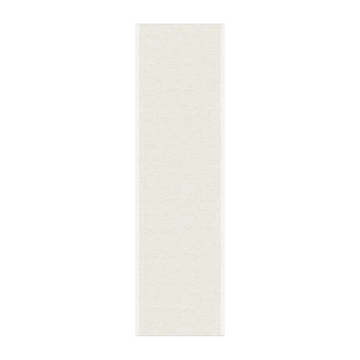 Gåsöga löpare oblekt - 35x120 cm - Ekelund Linneväveri