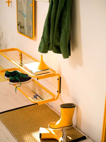 Classic skohylla 80 cm - Sun yellow - Essem Design