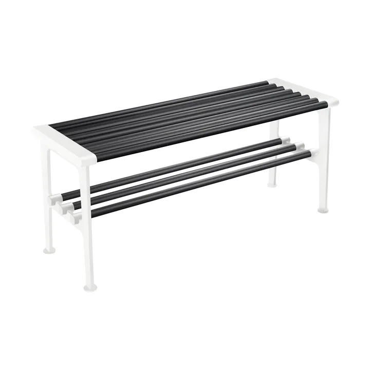 Nostalgi bänk 100 cm - Svart-vit - Essem Design