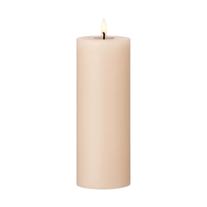 ester & erik blockljus LED - 11 Ice Latte, 20 cm - ester & erik