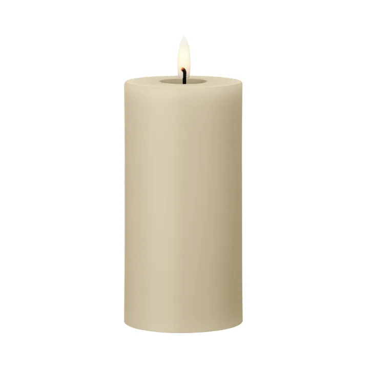 ester & erik blockljus LED - 14 Pale ginger, 15 cm - ester & erik