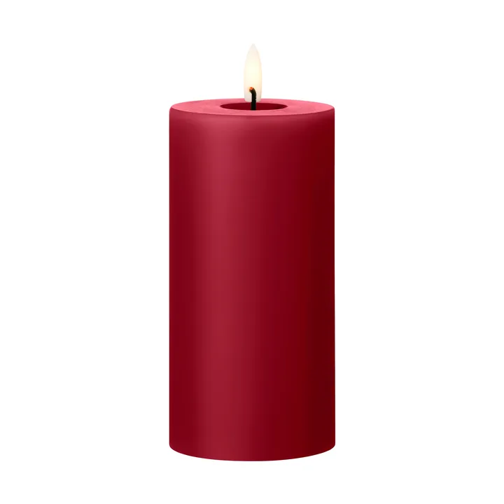 ester & erik blockljus LED - 36 Winter Berry, 15 cm - ester & erik