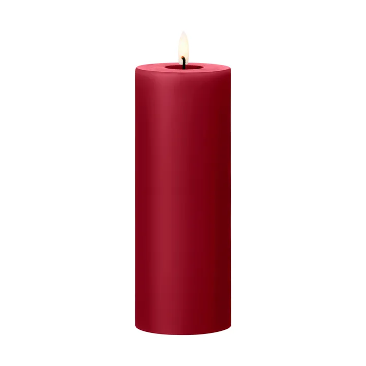 ester & erik blockljus LED - 36 Winter Berry, 20 cm - ester & erik