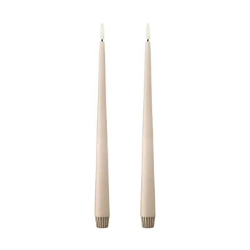 ester & erik kronljus LED 2-pack - 11 Ice Latte , 30 cm - ester & erik