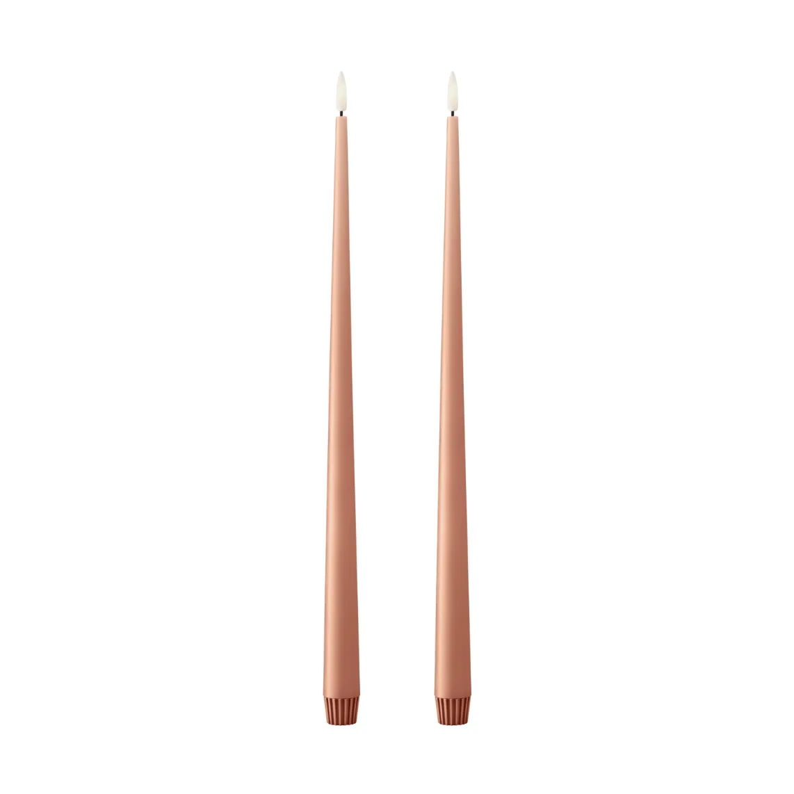 ester & erik kronljus LED 2-pack, 20 Rosy caramel, 40 cm ester & erik