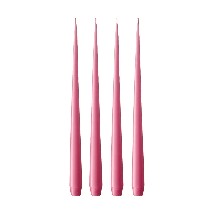 ester & erik ljus 4-pack matt - Clear pink 41, 32 cm - ester & erik