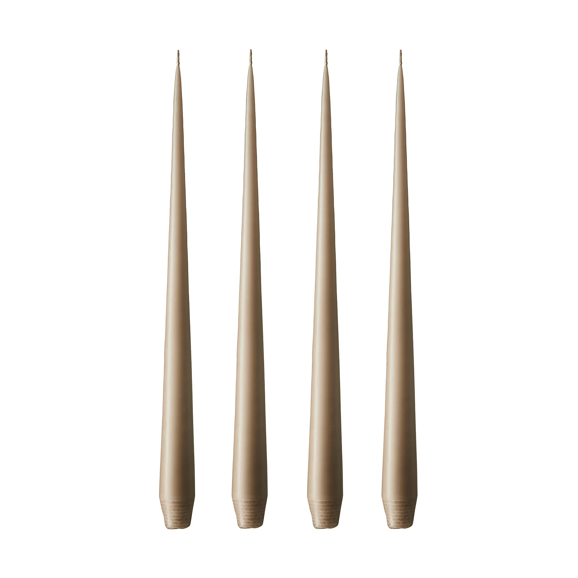 ester & erik ljus 4-pack matt, nougat note, 42 cm ester & erik