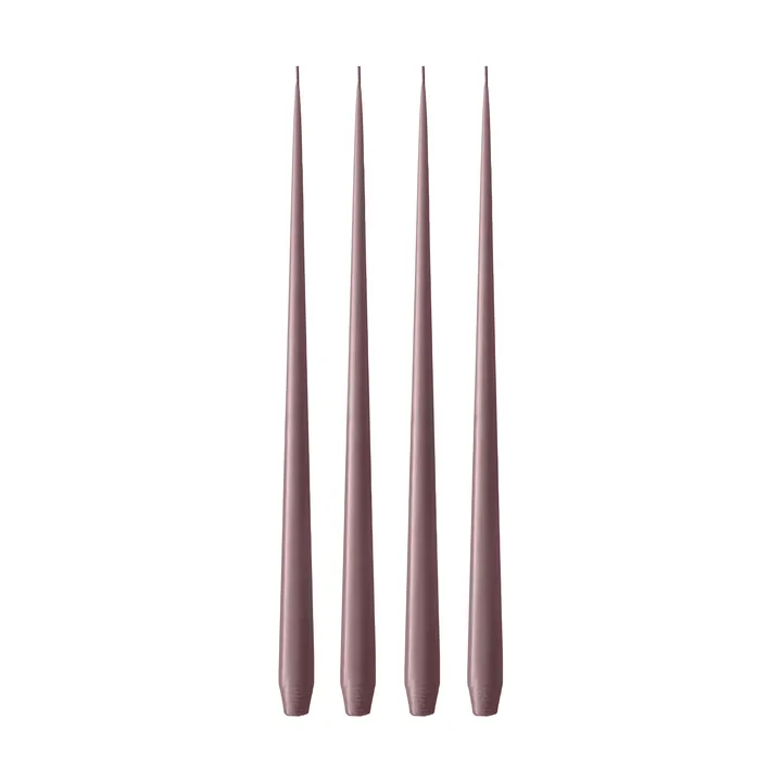 ester & erik ljus 4-pack matt - Winter rose 84, 42 cm - ester & erik