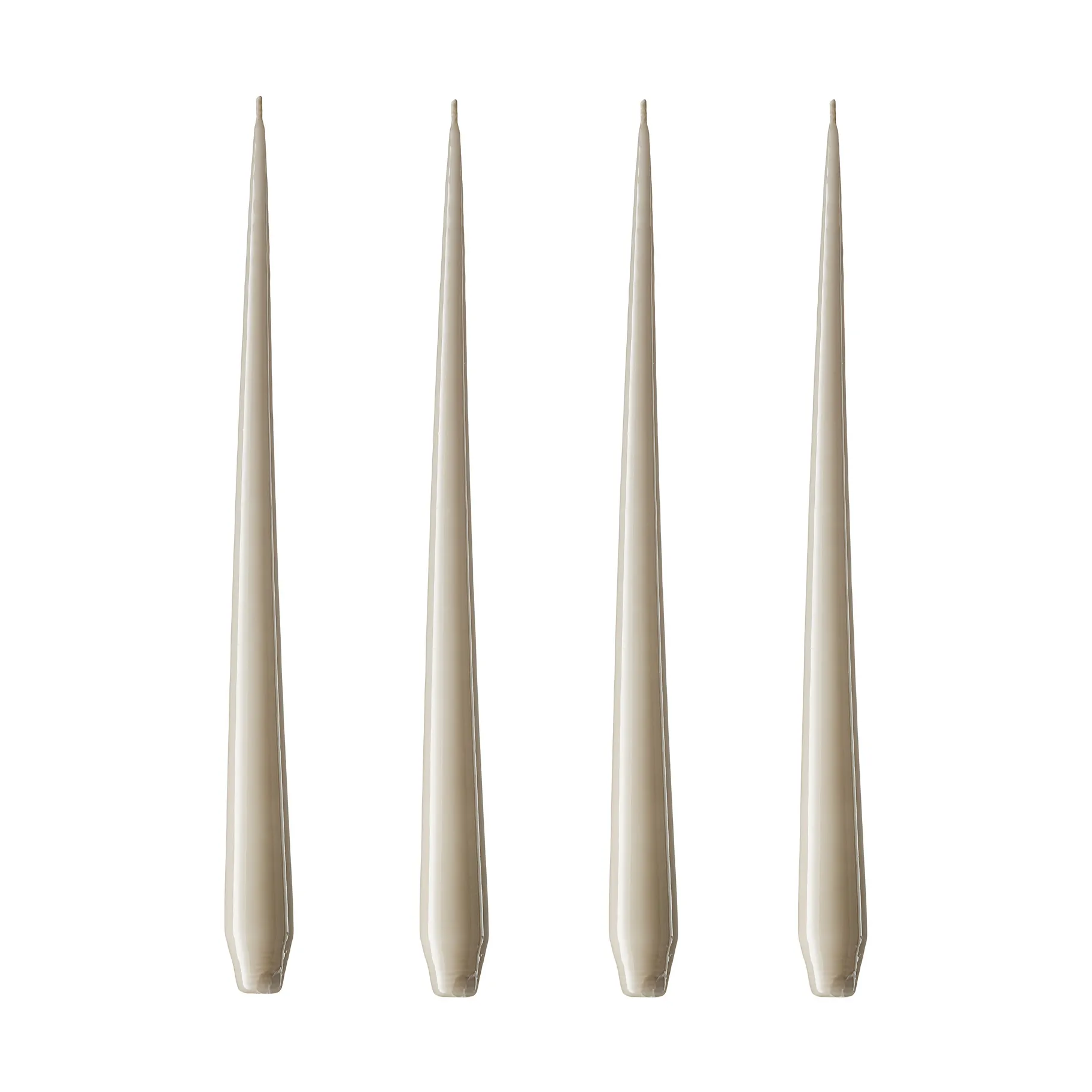 ester & erik ljus lackad 4-pack, linen grey, 32 cm ester & erik