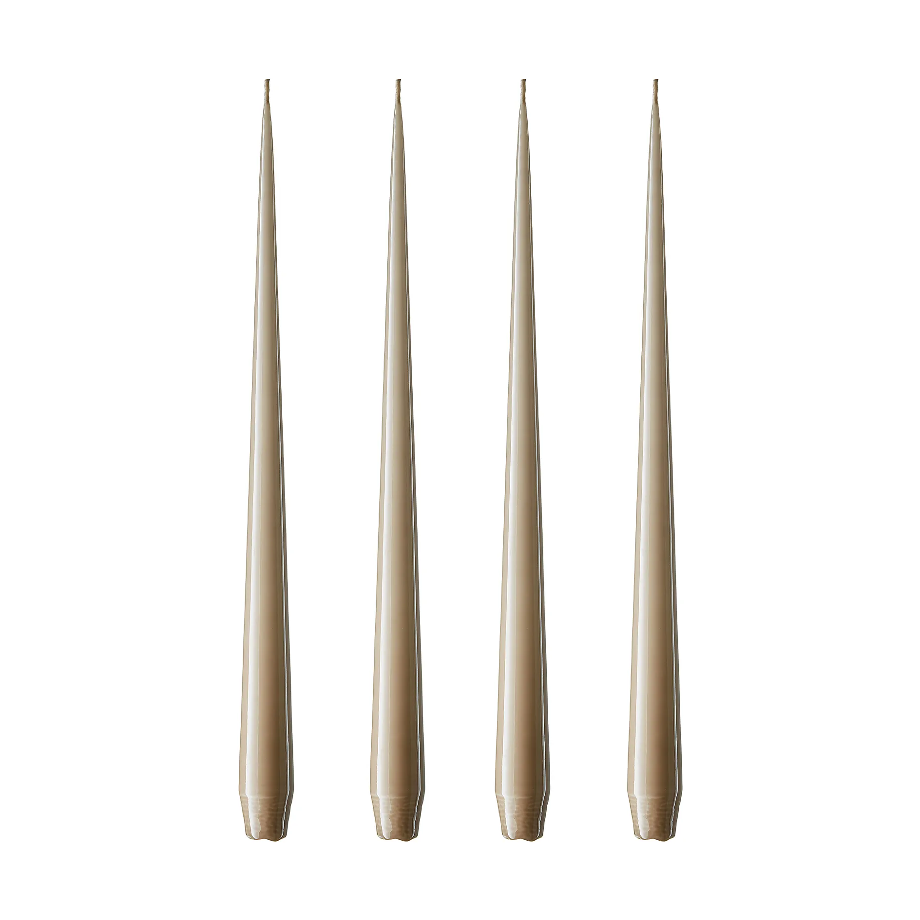 ester & erik ljus lackad 4-pack, nougat note, 32 cm ester & erik