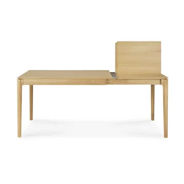 Bok utdragbart matbord - Lackerad ek, 90x120/180 cm - Ethnicraft