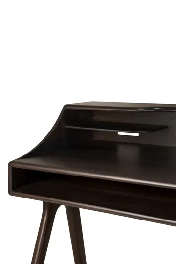 Flow skrivbord - Rose brown mahogany, 140x55 cm - Ethnicraft
