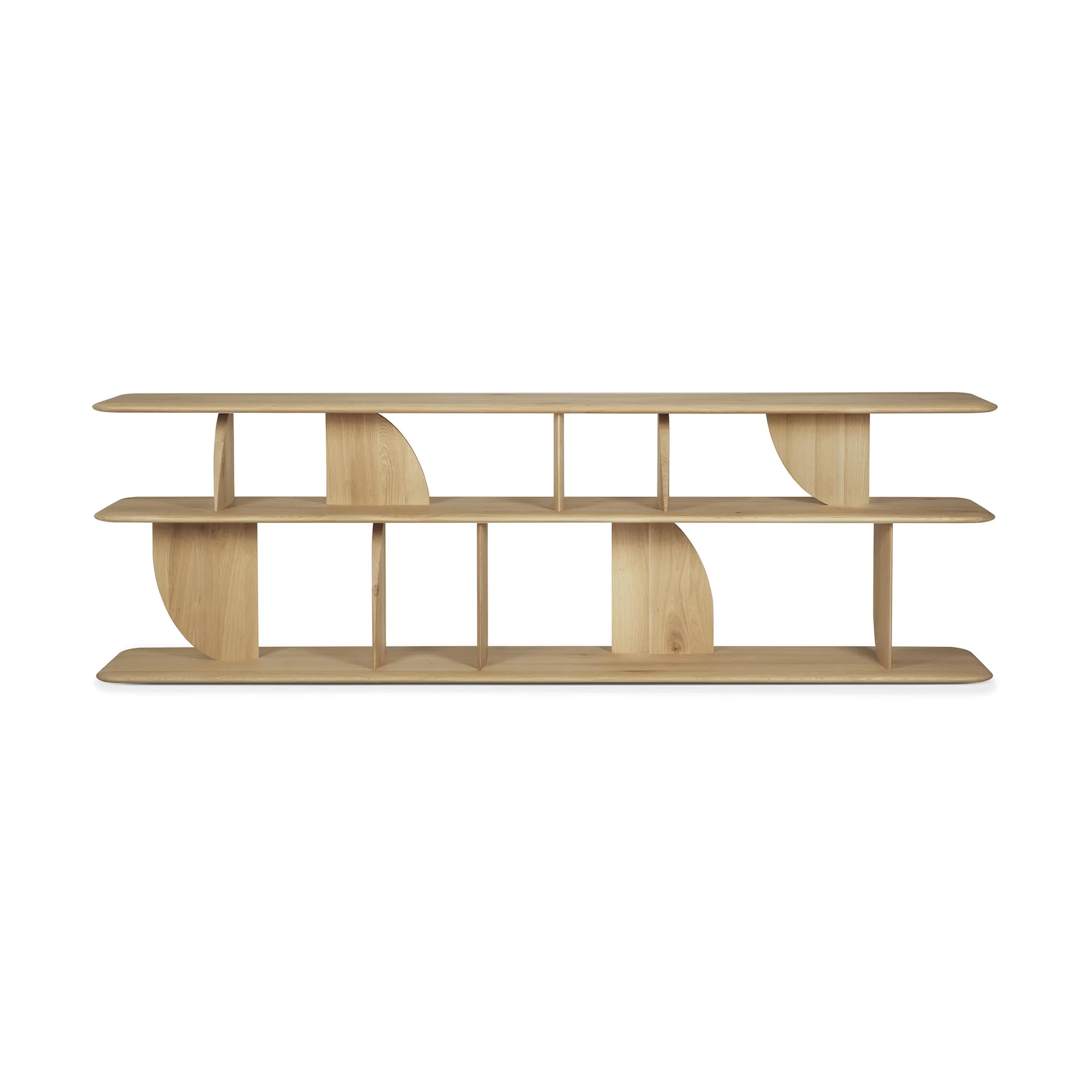 Geometric konsoll, Oak Ethnicraft