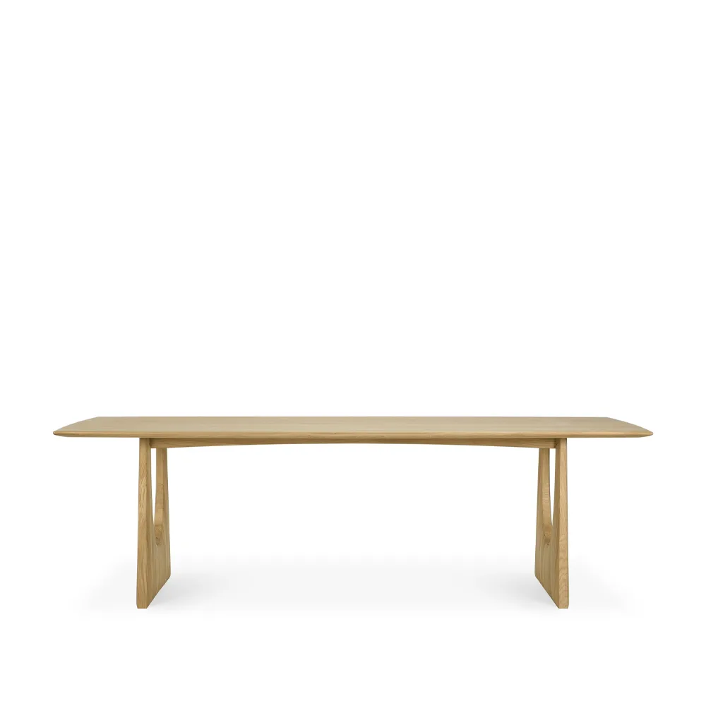 Geometric matbord, Oak 250 cm Ethnicraft