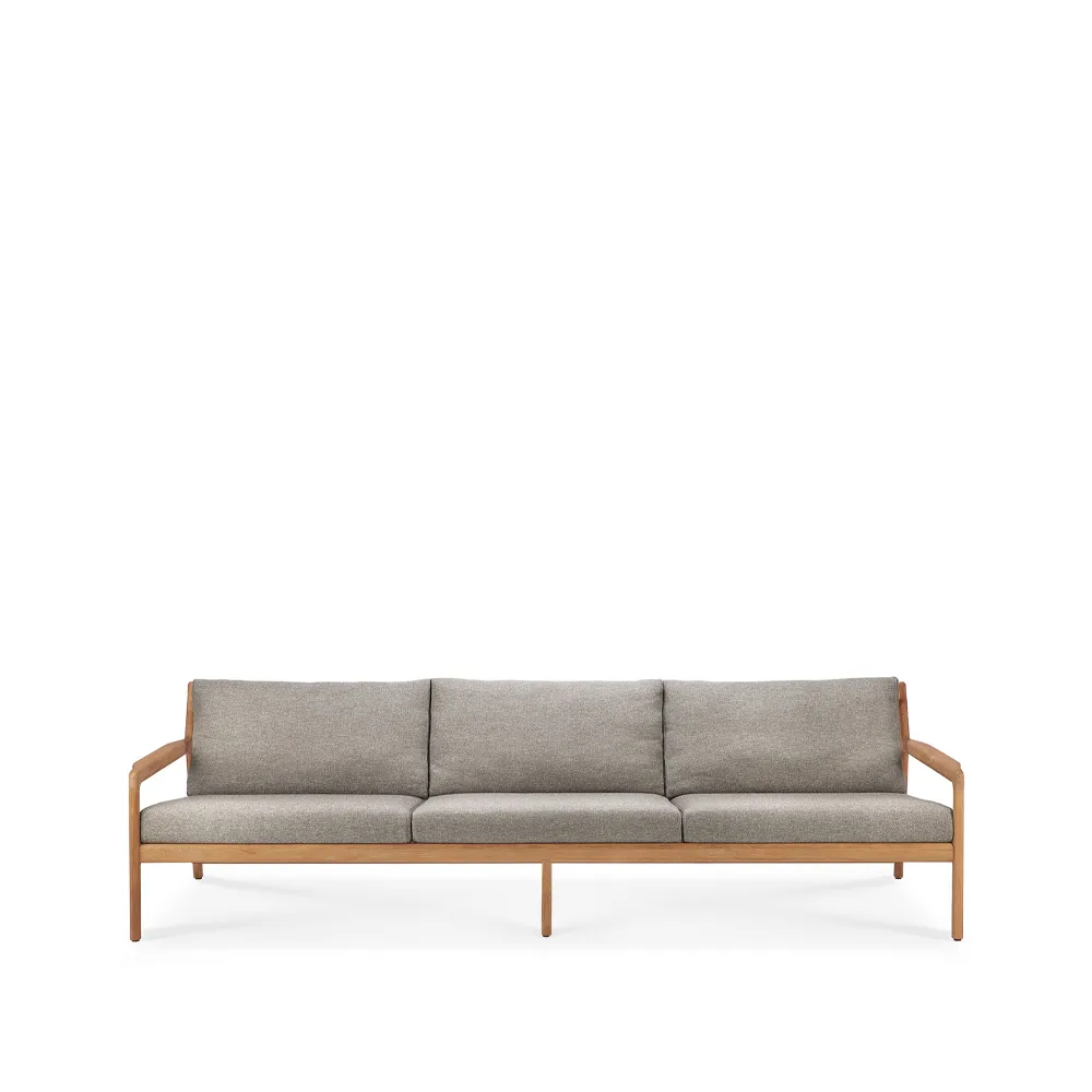 Jack outdoor 3-sits soffa teak, Mocha Ethnicraft
