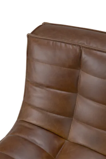 N701 fåtölj - Läder Chestnut - Ethnicraft