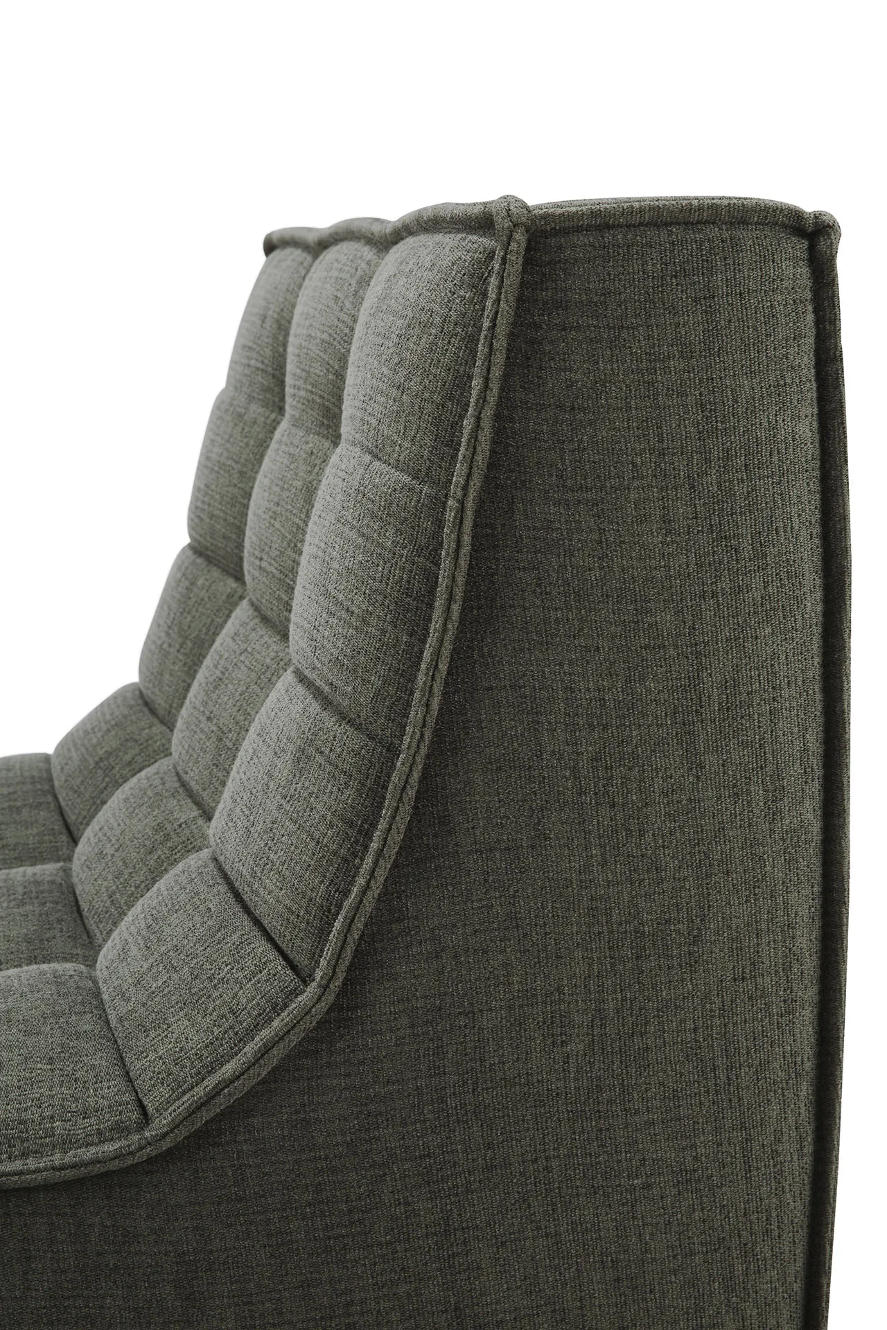 N701 fåtölj, Moss Eco fabric Ethnicraft