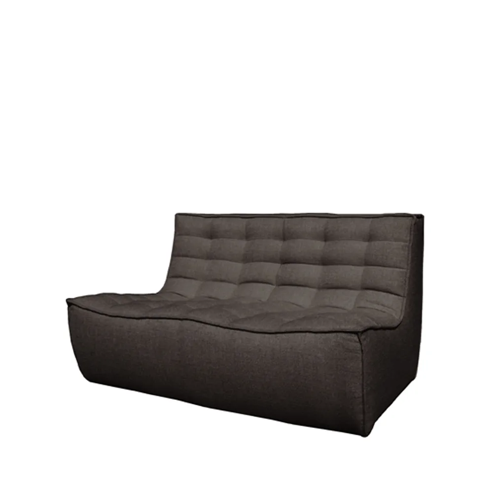 N701 soffa 2-sits, Tyg dark grey Ethnicraft