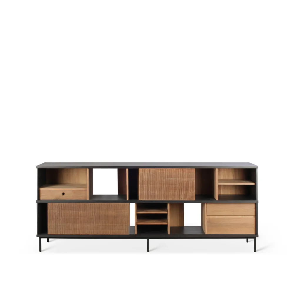 Oscar sideboard, Teak 2 skjutdörrar 3 lådor Ethnicraft