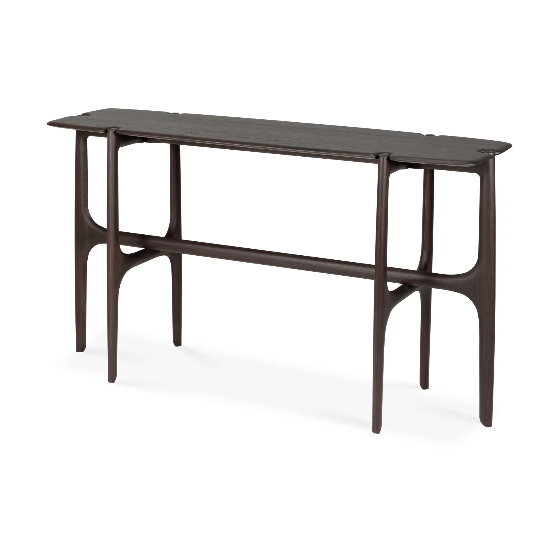 PI konsollbord, Teak dark brown, 140x42 cm Ethnicraft