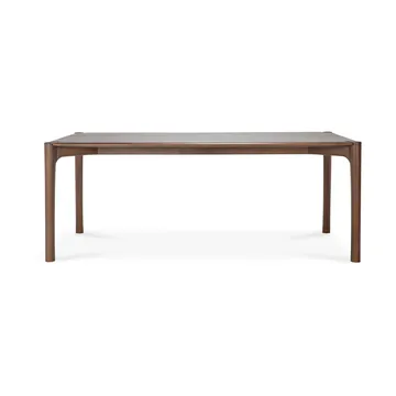 PI matbord - Lackad teak brown, 200x95 cm - Ethnicraft