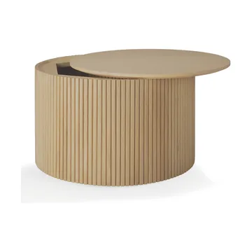 Roller Max soffbord runt - Ek, Ø60 cm - Ethnicraft
