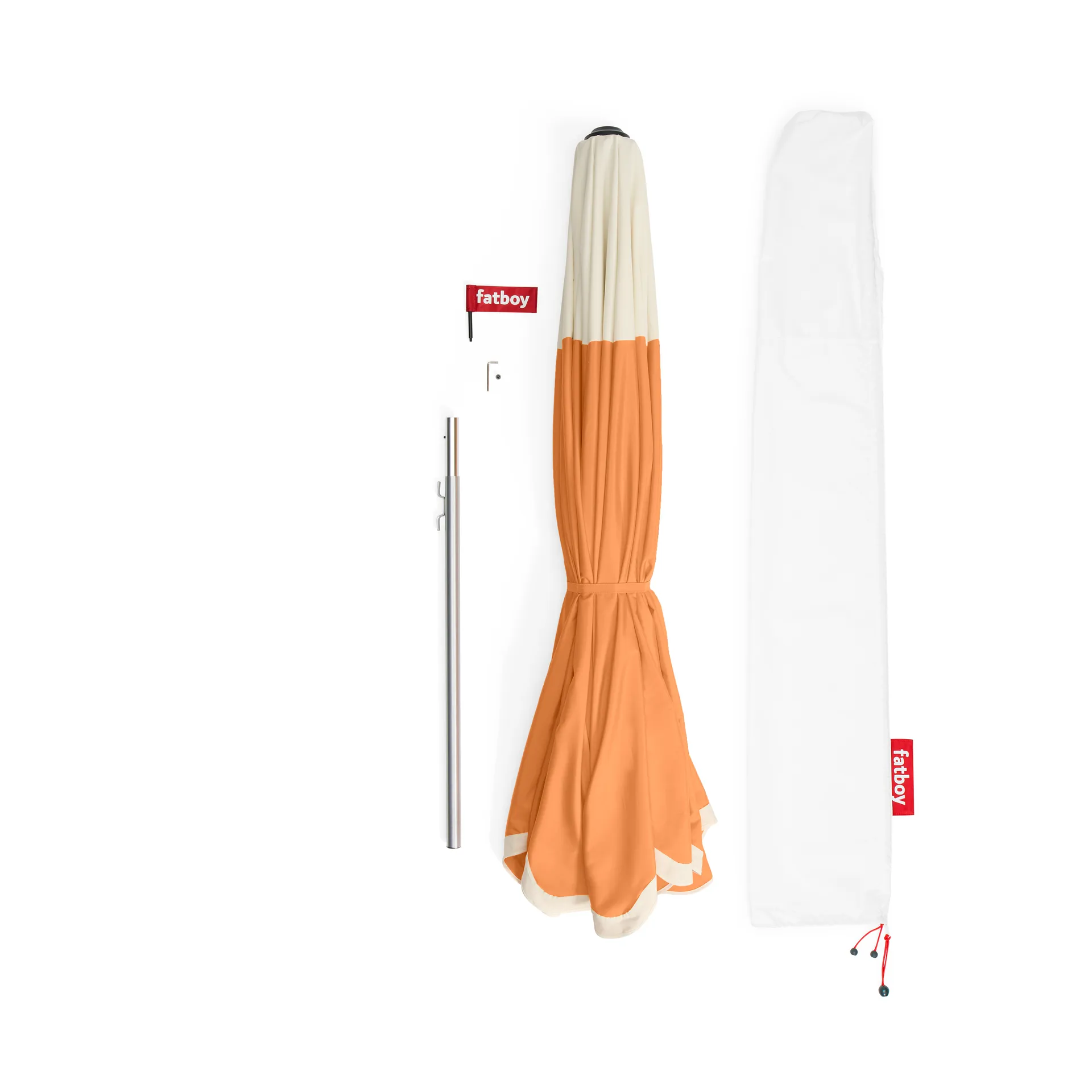 Pensol parasoll, Orange, Ø350 cm Fatboy