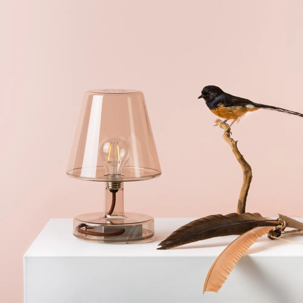 Transloetje bordslampa, brown Fatboy