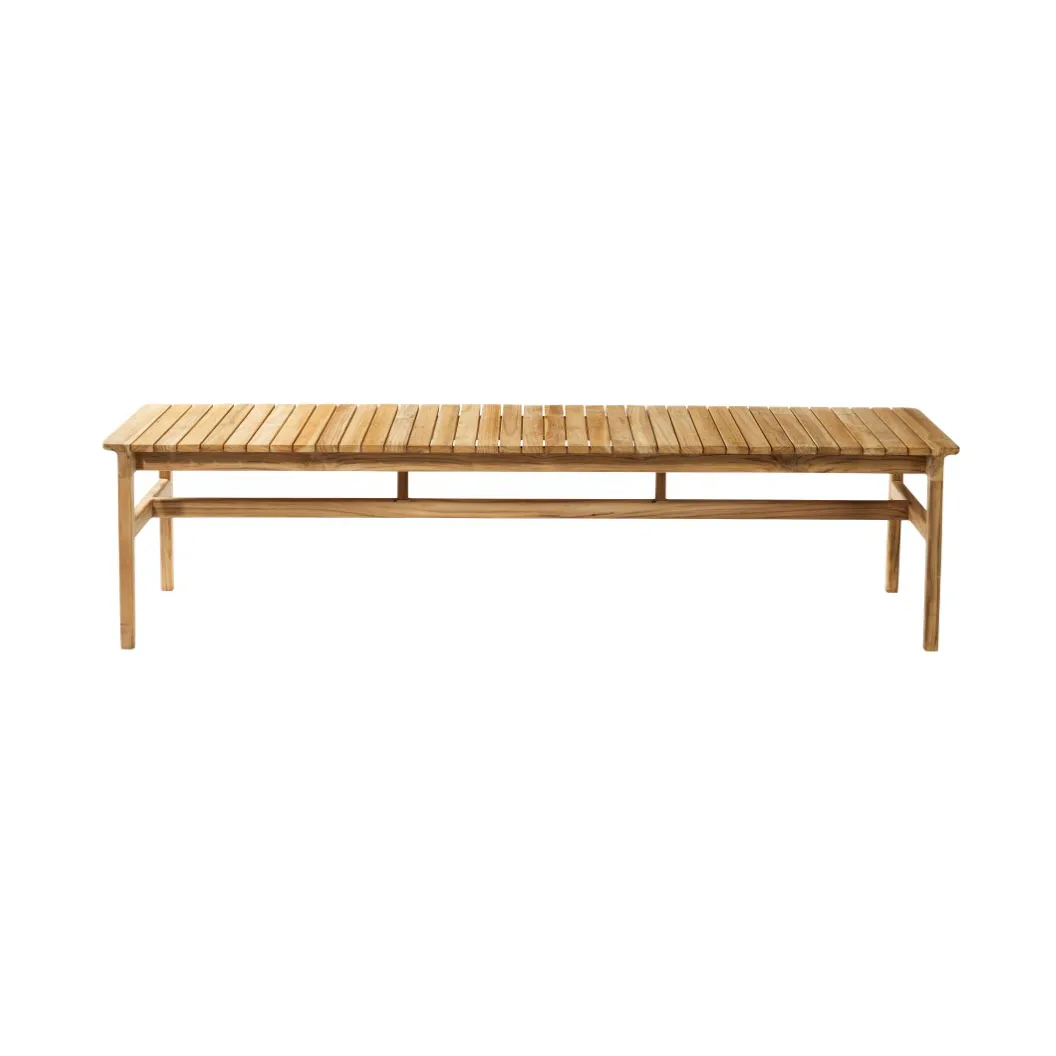 M10 Sammen 3-sits bänk, Teak-nature oiled FDB Møbler