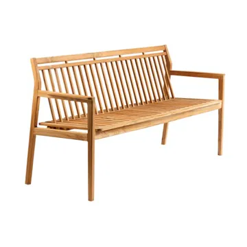 M11 Sammen 3-sits bänk - Teak-nature oiled - FDB Møbler