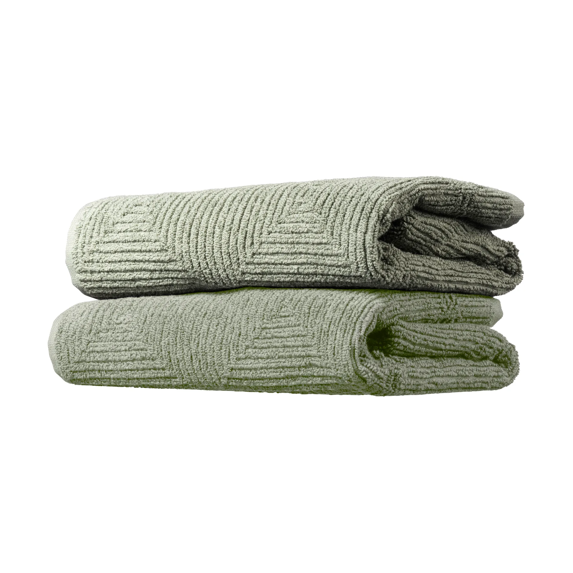 R33 Kirkeby handduk 2-pack, Sea spray FDB Møbler