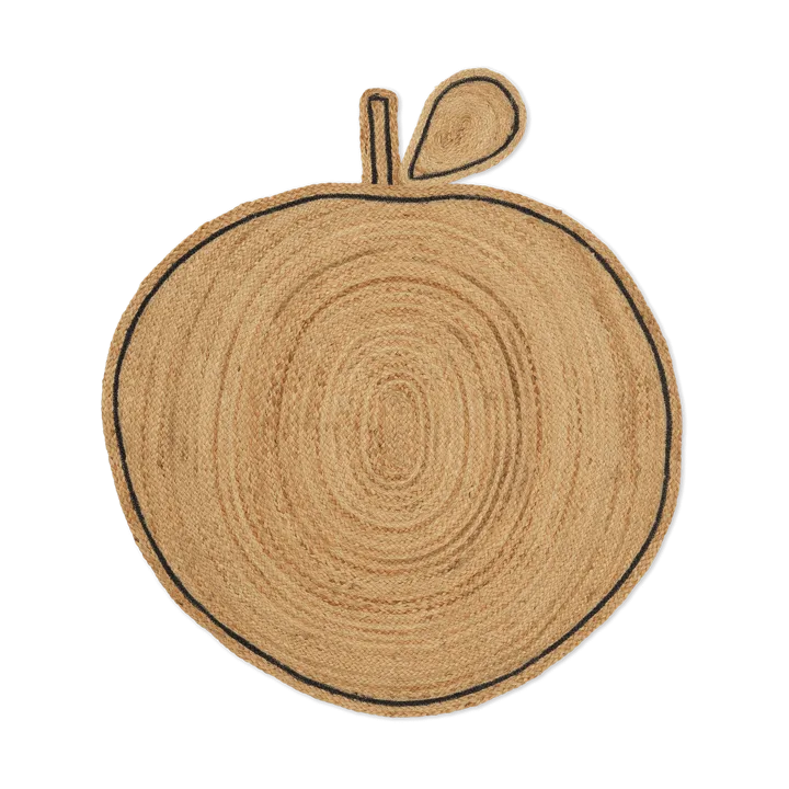 Apple braided jutematta - Natural - Ferm Living