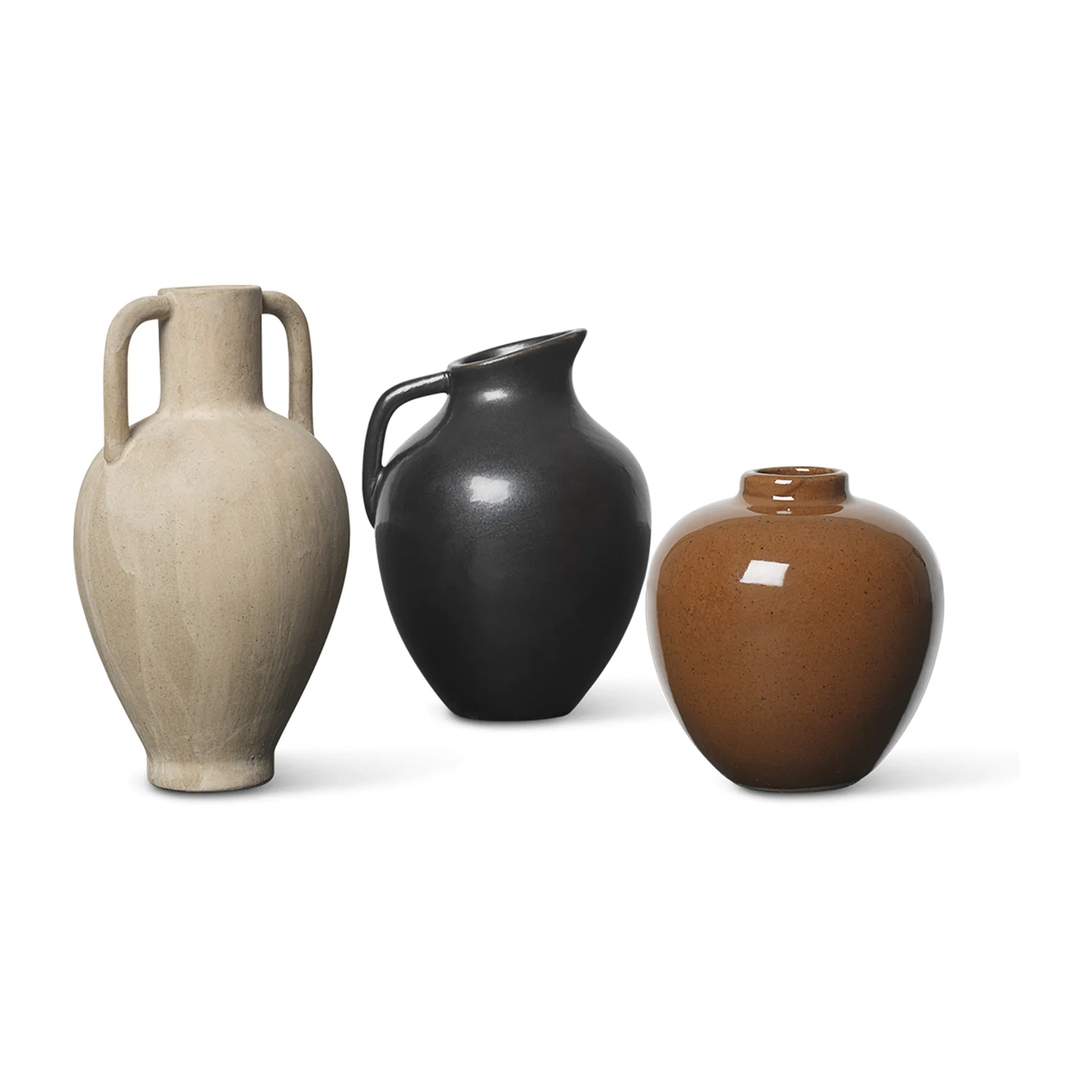 Ary minivas medium, Charcoal Ferm Living