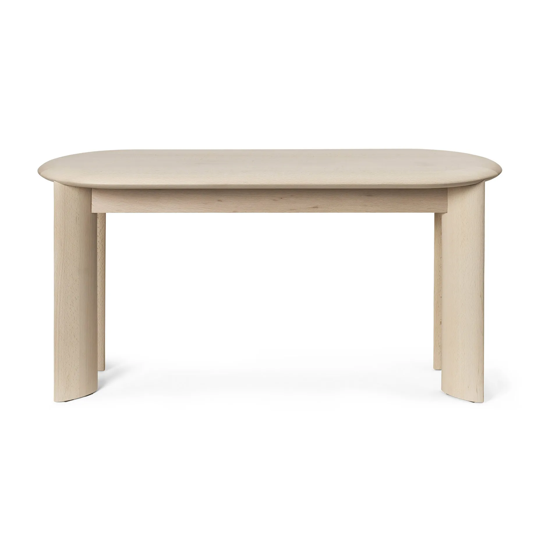 Bevel bänk 90 cm, Vitoljad bok Ferm Living