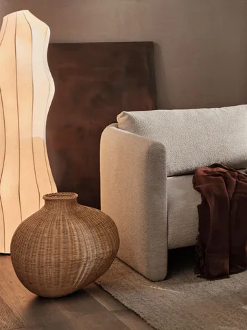 Bola flätad golvvas - Natural - Ferm Living