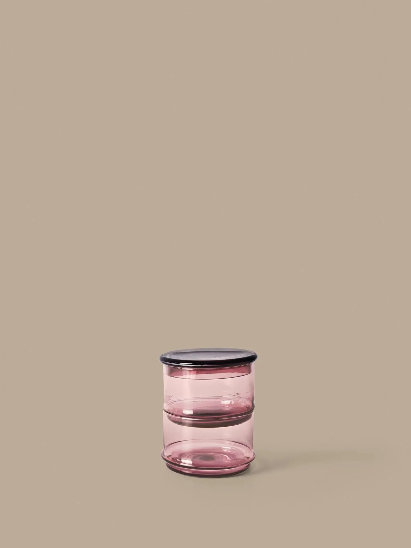 Boya stapelbara burkar, 2 delar, mauve Ferm Living