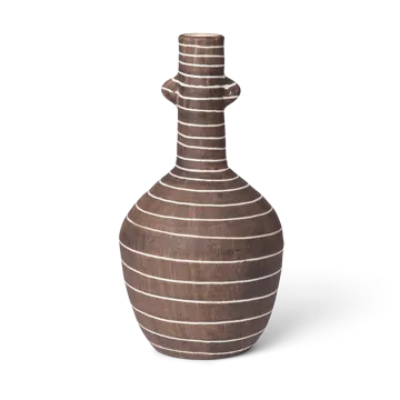 Brura vas 32 cm - Coffee-white - Ferm Living