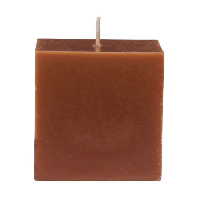 Burren blockljus small, Bronze Ferm Living