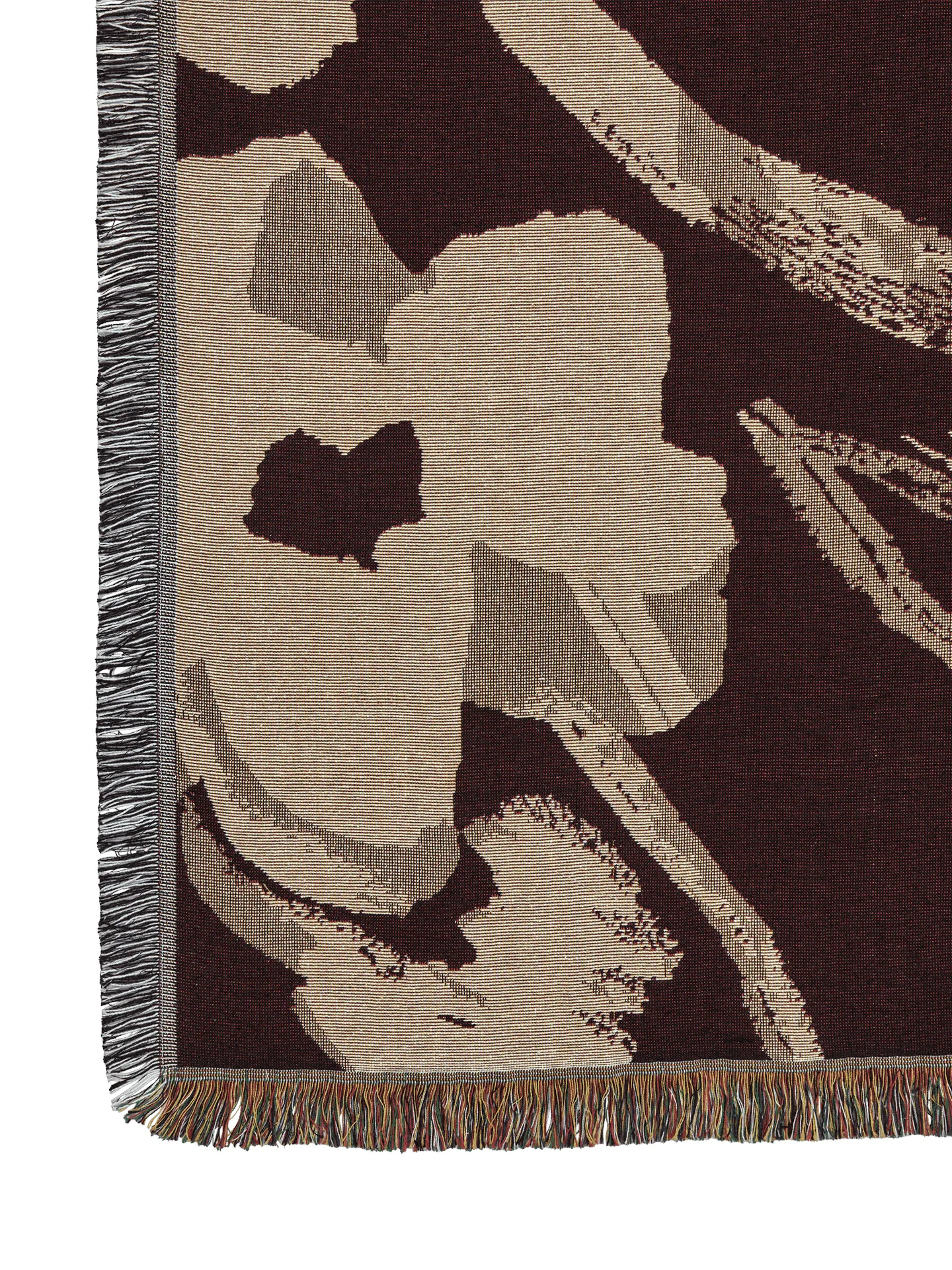 Cilla pläd, Dark pecan, 120x170 cm Ferm Living