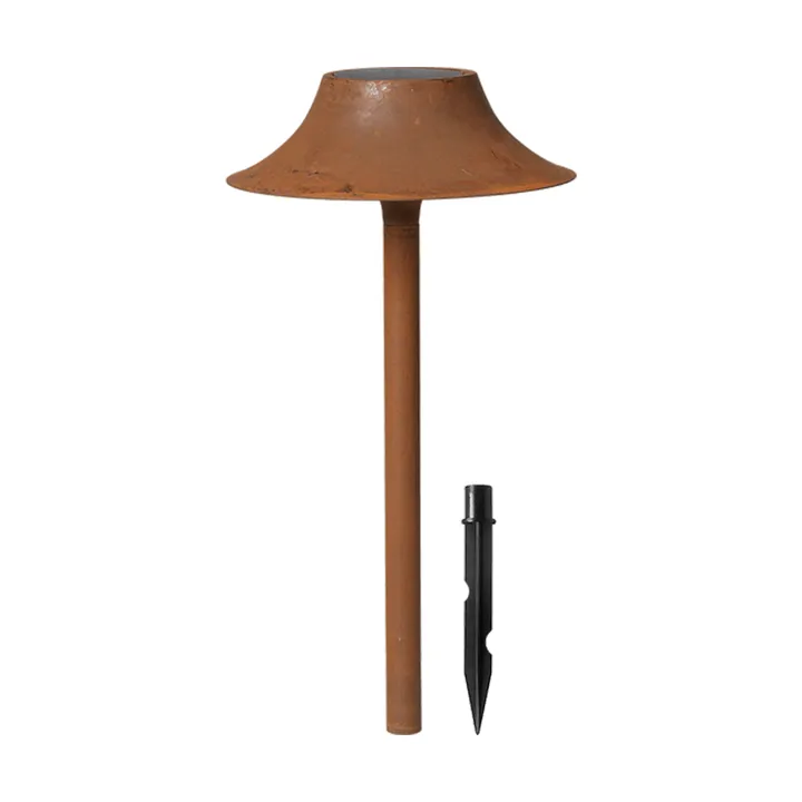 Cortivo outdoor solcellslampa - Rust, Ø18x46 cm - Ferm Living