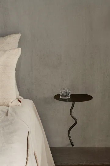 Curvature väggbord - Black Brass - Ferm Living
