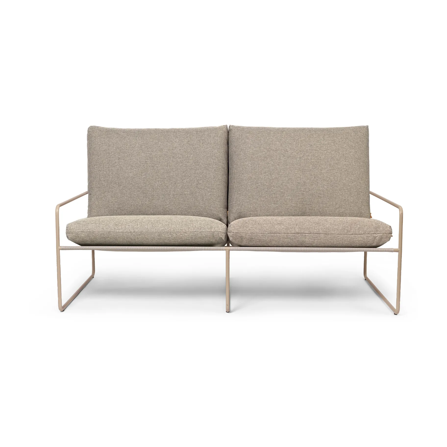 Desert 2-sits soffa, Cashmere-Dark sand Ferm Living
