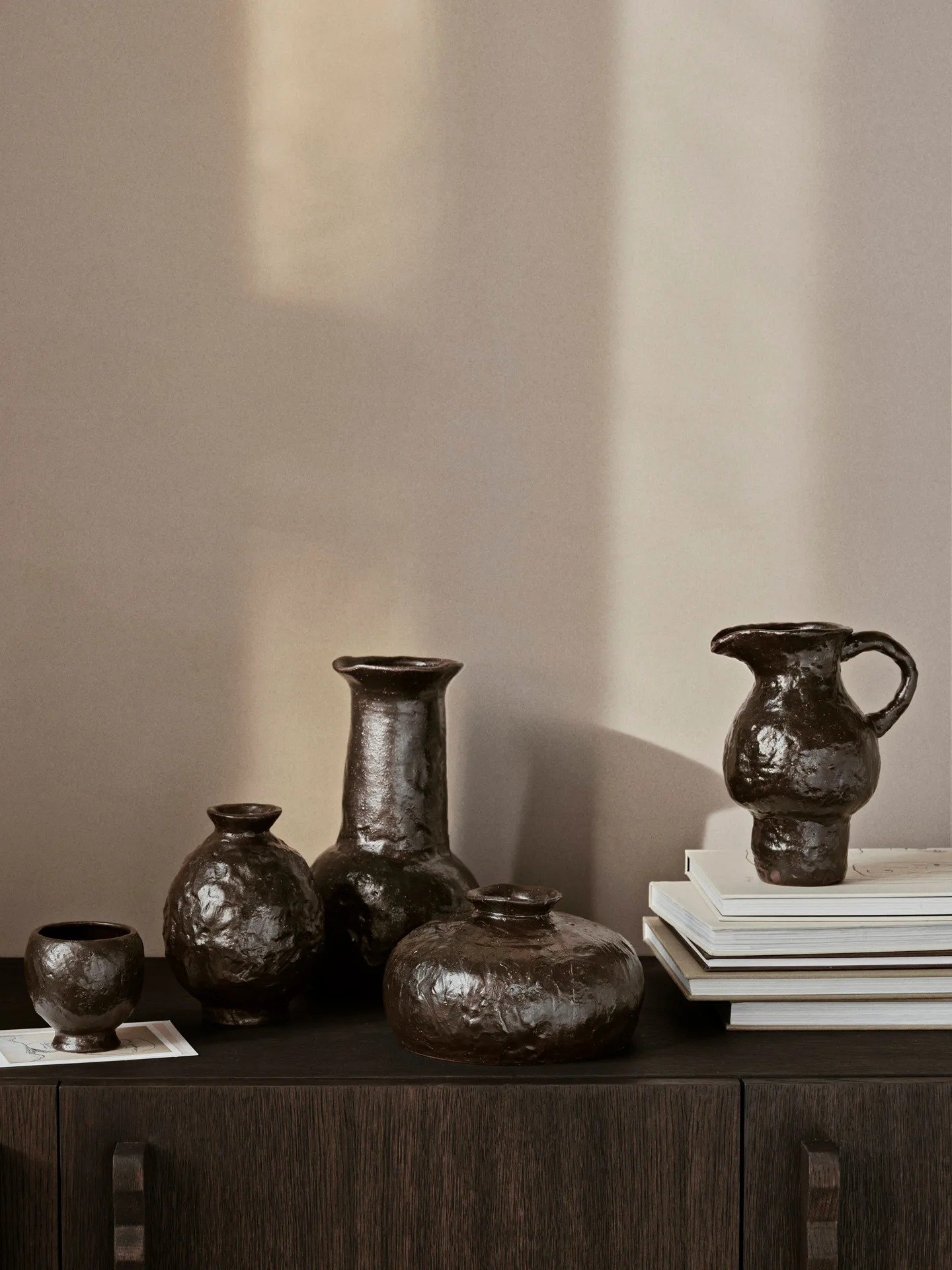 Doro vas 16 cm, Coffee Ferm Living