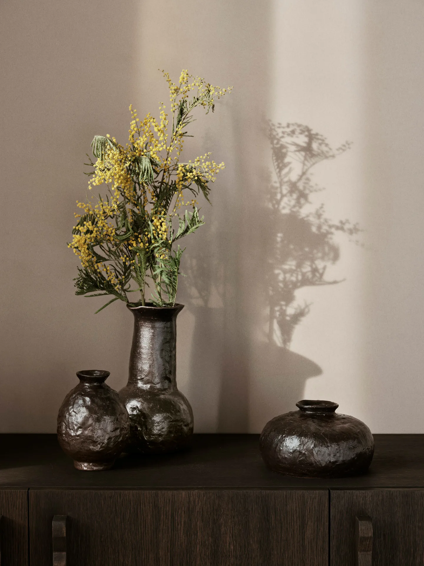 Doro vas 27 cm, Coffee Ferm Living