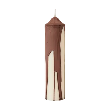 Dryp blockljus - Dark Chocolate, 20 cm - Ferm Living