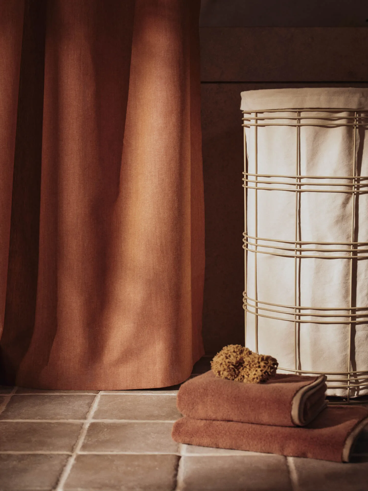 Ekko handduk, Mocha-cashmere, 50x100 cm Ferm Living