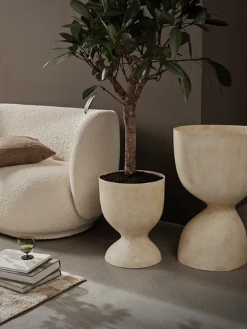 Evoke kruka 70 cm - Warm Sand - Ferm Living
