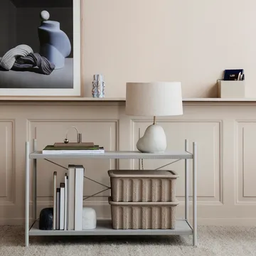 Ferm förvaringslåda med lock papper 2-pack - Brun - Ferm Living