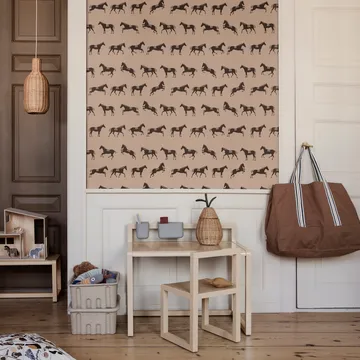 Ferm förvaringslåda med lock papper 2-pack - Brun - Ferm Living