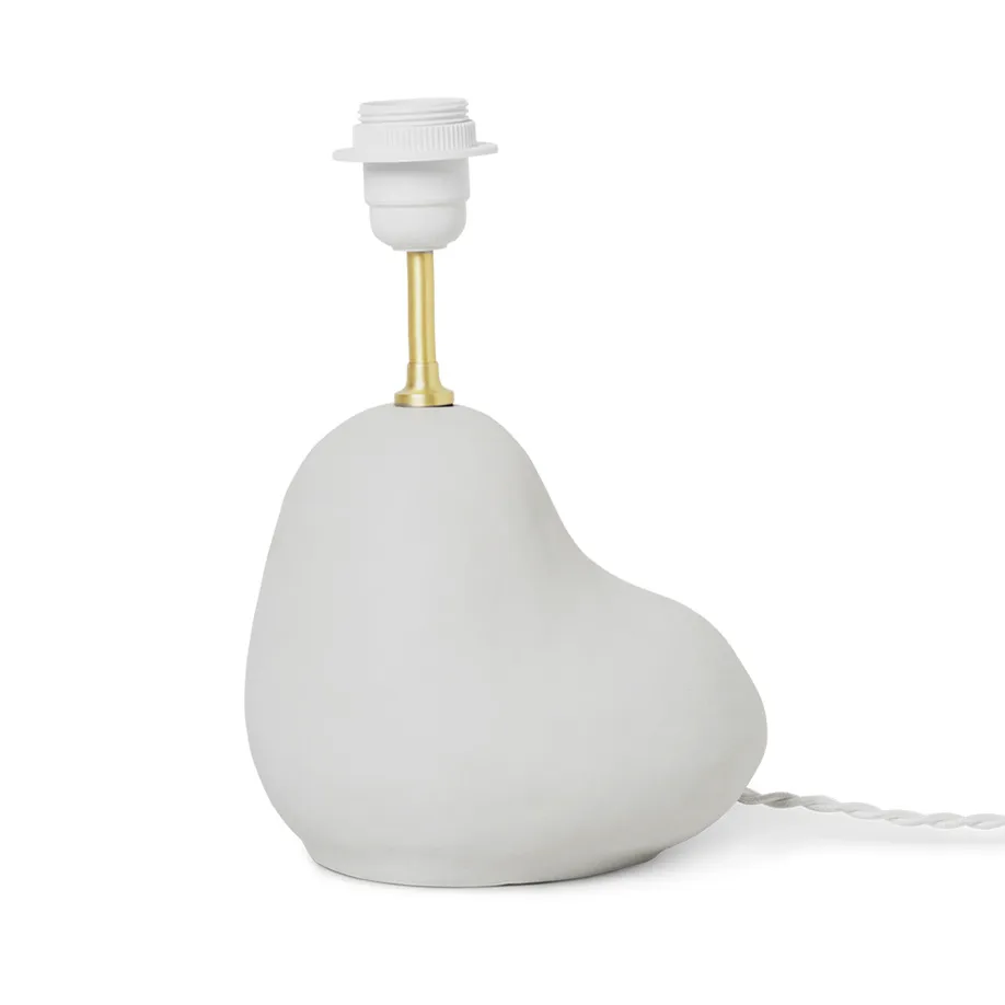 Hebe lampfot small, Off-white matt Ferm Living